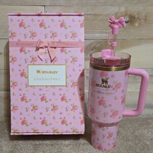 NEW - Stanley 1913 x LoveShackFancy Quencher Tumbler | Ibiza Sunset | 40 OZ